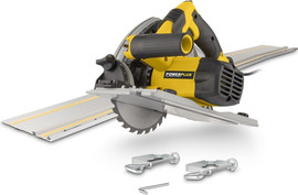 Power plus מסור עגול 165 מ"מ 1200W עם 11 אביזרים  POWX0562